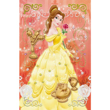 Load image into Gallery viewer, Disney Princess Belle 30*50CM (canvas) Full Round Drill Diamond Painting
