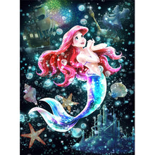 Load image into Gallery viewer, Disney Princess Mermaid Ariel 40*50CM (canvas) Full Round Drill Diamond Painting
