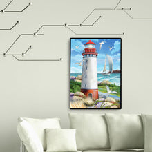 Load image into Gallery viewer, The Lighthouse 30*40CM (canvas) Full Square Drill Diamond Painting
