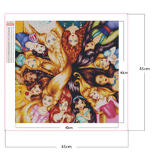 Load image into Gallery viewer, Disney Princess 40*40CM (canvas) Full Square Drill Diamond Painting
