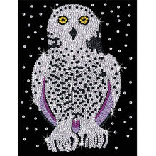 Load image into Gallery viewer, Owl 30*40CM (canvas) Partial Crystal Drill Diamond Painting
