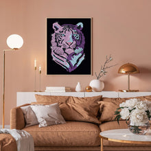 Load image into Gallery viewer, Tiger 30*40CM (canvas) Partial Crystal Drill Diamond Painting
