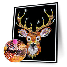 Load image into Gallery viewer, Elk 30*40CM (canvas) Partial Crystal Drill Diamond Painting
