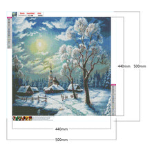 Load image into Gallery viewer, Snow Village 50*50CM (canvas) Full Square Drill Diamond Painting
