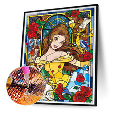 Load image into Gallery viewer, Princess Belle Disney Princess 30*40CM (canvas) Full Round Drill Diamond Painting
