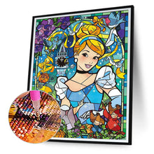 Load image into Gallery viewer, Cinderella Disney Princess 30*40CM (canvas) Full Round Drill Diamond Painting
