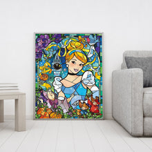 Load image into Gallery viewer, Cinderella Disney Princess 30*40CM (canvas) Full Round Drill Diamond Painting
