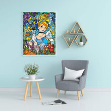 Load image into Gallery viewer, Cinderella Disney Princess 30*40CM (canvas) Full Round Drill Diamond Painting
