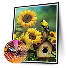 Load image into Gallery viewer, Sunflower Bird 40*50CM (canvas) Full Square Drill Diamond Painting
