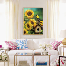 Load image into Gallery viewer, Sunflower Bird 40*50CM (canvas) Full Square Drill Diamond Painting
