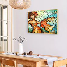 Load image into Gallery viewer, Glass Painted Ariel 40*30CM (canvas) Full Round Drill Diamond Painting
