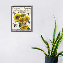 Load image into Gallery viewer, Sunflower Vase 30*40CM (canvas) Full Square Drill Diamond Painting
