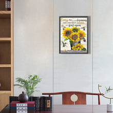 Load image into Gallery viewer, Sunflower Vase 30*40CM (canvas) Full Square Drill Diamond Painting
