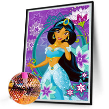 Load image into Gallery viewer, Princess Jasmine 30*40CM (canvas) Full Round Drill Diamond Painting
