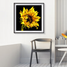 Load image into Gallery viewer, Sunflower 30*30CM (canvas) Full Round Drill Diamond Painting
