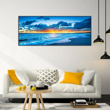 Load image into Gallery viewer, Sunset 100*40CM (canvas) Full Square Drill Diamond Painting
