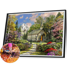 Load image into Gallery viewer, Village House 50*40CM (canvas) Full Round Drill Diamond Painting
