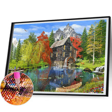 Load image into Gallery viewer, Village House 50*40CM (canvas) Full Round Drill Diamond Painting
