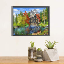 Load image into Gallery viewer, Village House 50*40CM (canvas) Full Round Drill Diamond Painting
