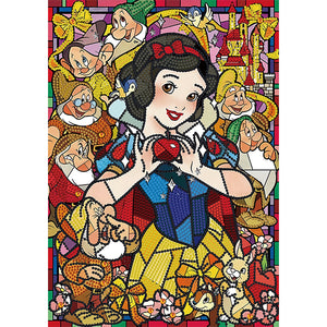 Snow White 30*40CM (canvas) Partial Special-Shaped Drill Diamond Painting