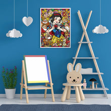 Load image into Gallery viewer, Snow White 30*40CM (canvas) Partial Special-Shaped Drill Diamond Painting
