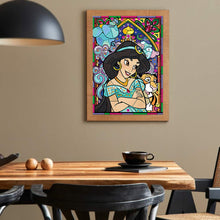 Load image into Gallery viewer, Princess Jasmine 30*40CM (canvas) Partial Special-Shaped Drill Diamond Painting
