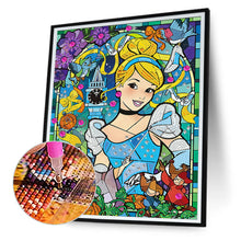 Load image into Gallery viewer, Princess Cinderella 30*40CM (canvas) Partial Special-Shaped Drill Diamond Painting
