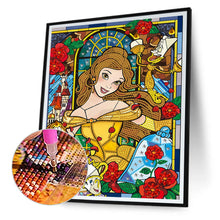 Load image into Gallery viewer, Princess Belle 30*40CM (canvas) Partial Special-Shaped Drill Diamond Painting
