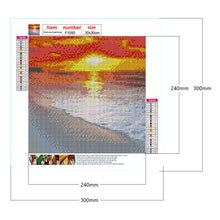 Load image into Gallery viewer, Sunset Sunset 30*30CM (canvas) Full Square Drill Diamond Painting
