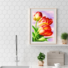 Load image into Gallery viewer, Tulips 30*40CM (canvas) Full Round Drill Diamond Painting
