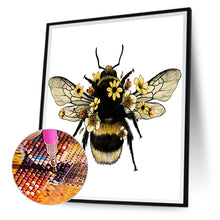 Load image into Gallery viewer, Bee 40*50CM (canvas) Full Round Drill Diamond Painting
