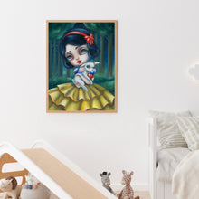 Load image into Gallery viewer, Big Eyes Cartoon Snow White 30*40CM (canvas) Full Round Drill Diamond Painting
