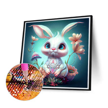 Load image into Gallery viewer, Little Flower Bunny 50*50CM (canvas) Full Round Drill Diamond Painting
