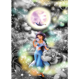 Disney Princess Jasmine 30*40CM (canvas) Full Round Drill Diamond Painting