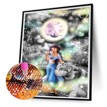 Load image into Gallery viewer, Disney Princess Jasmine 30*40CM (canvas) Full Round Drill Diamond Painting
