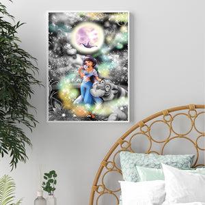 Disney Princess Jasmine 30*40CM (canvas) Full Round Drill Diamond Painting