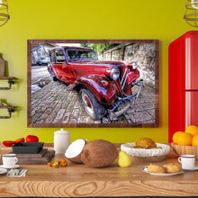 Load image into Gallery viewer, Red Car 40*30CM (canvas) Full Round Drill Diamond Painting
