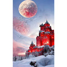 Load image into Gallery viewer, Snow Mountain Castle 40*60CM (canvas) Full Round Drill Diamond Painting
