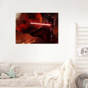 Star Wars - Jedi 45*35CM (canvas) Full Round Drill Diamond Painting