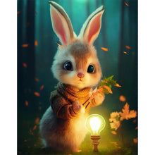 Load image into Gallery viewer, Cute Bunny 30*40CM (canvas) Full Round Drill Diamond Painting
