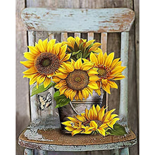 Load image into Gallery viewer, Sunflower On Chair 40*50CM (canvas) Full Square Drill Diamond Painting
