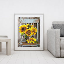 Load image into Gallery viewer, Sunflower On Chair 40*50CM (canvas) Full Square Drill Diamond Painting
