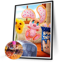 Load image into Gallery viewer, Cartoon Biscuit Bunny 30*40CM (canvas) Full Round Drill Diamond Painting
