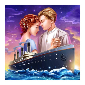 Titanic Jack and Rose Face Mask