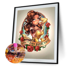 Load image into Gallery viewer, Princess Belle 30*40CM (canvas) Full Round Drill Diamond Painting
