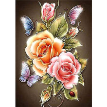 Load image into Gallery viewer, Bee Rose 40*50CM (canvas) Full Round Drill Diamond Painting
