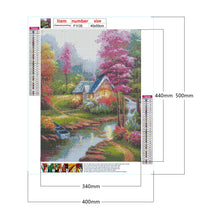 Load image into Gallery viewer, Riverside Garden Cottage 40*50CM (canvas) Full Square Drill Diamond Painting
