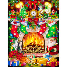 Load image into Gallery viewer, Christmas Atmosphere 30*40CM (canvas) Full Round Drill Diamond Painting

