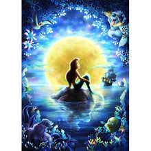 Load image into Gallery viewer, Disney Mermaid Ariel 30*40CM (canvas) Full Round Drill Diamond Painting
