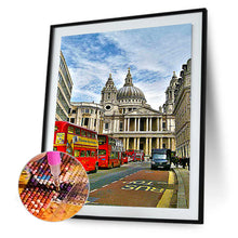 Load image into Gallery viewer, Red Bus 40*50CM (canvas) Full Round Drill Diamond Painting
